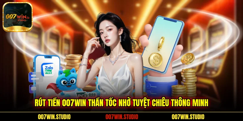 Rút tiền 007WIN thần tốc nhờ tuyệt chiêu thông minh