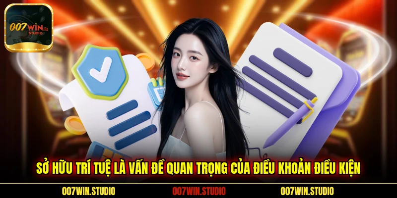 Sở hữu trí tuệ là vấn đề quan trọng của điều khoản điều kiện